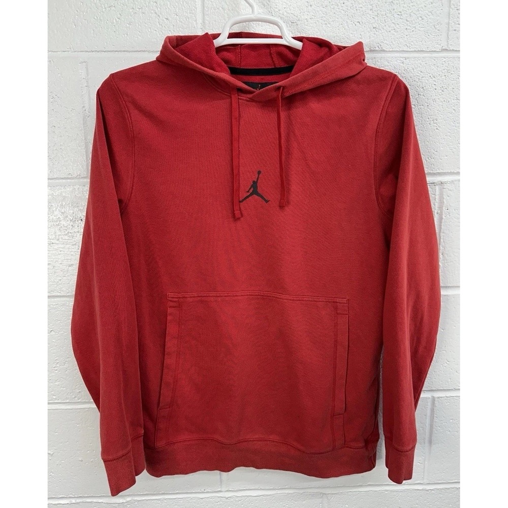 Air Jordan Dri-FIT Air Fleece Pullover Hoodie Small DA9860-687 Gym Washed Retro